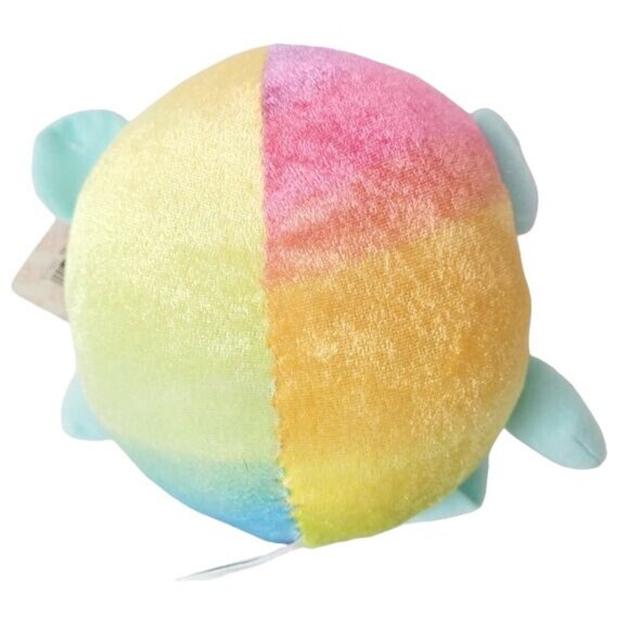 FIESTA Rainbow Monkey Plush Stuffed Animal With Paper Tag - Picture 3 of 4